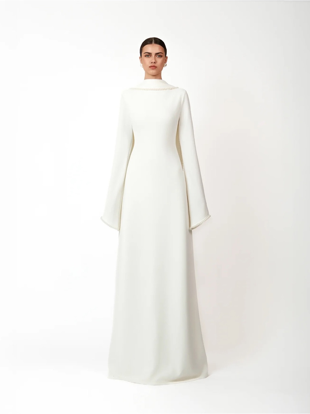 Khanum’s Krace Dress in Ivory
